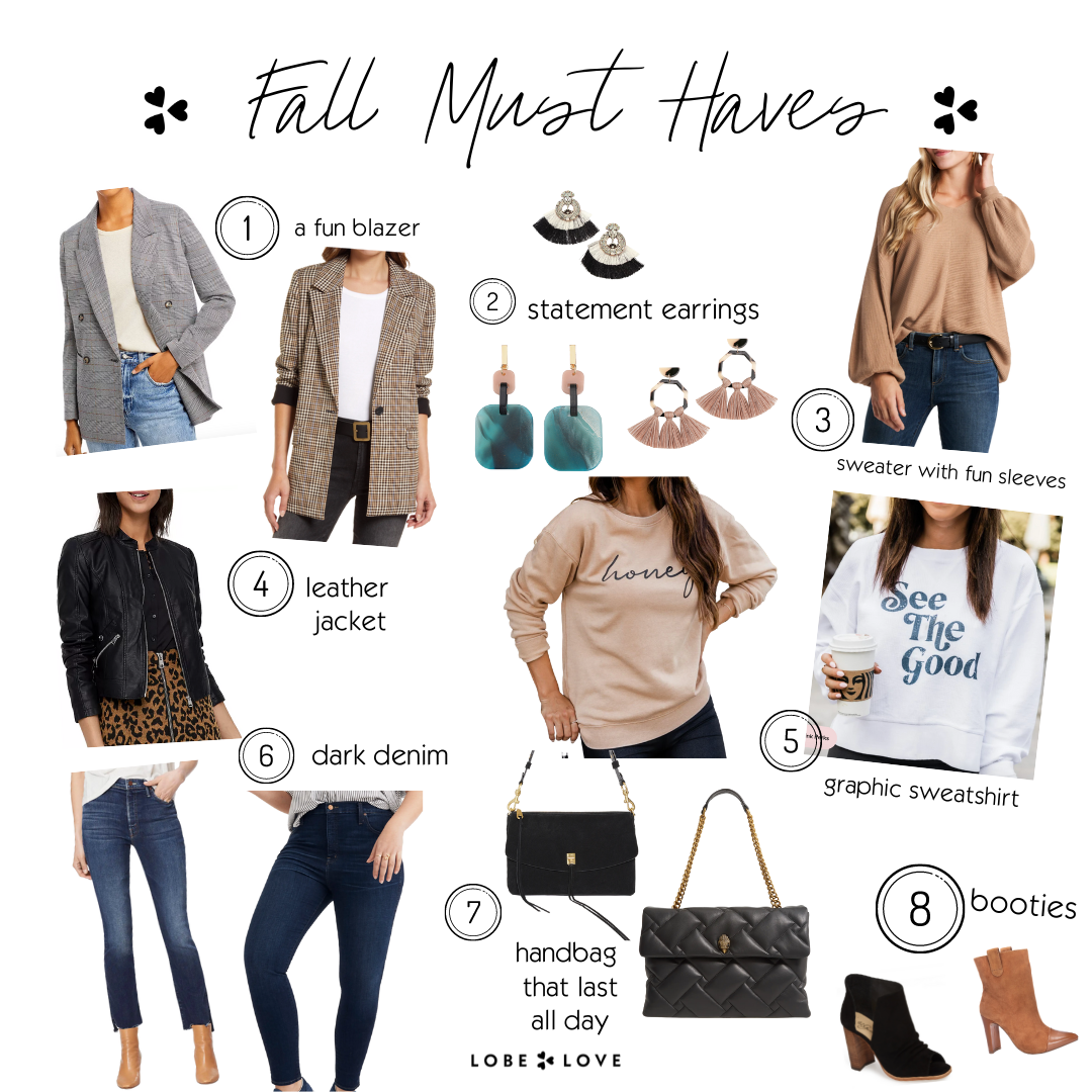 8 Fall MustHaves! Passion & Growth